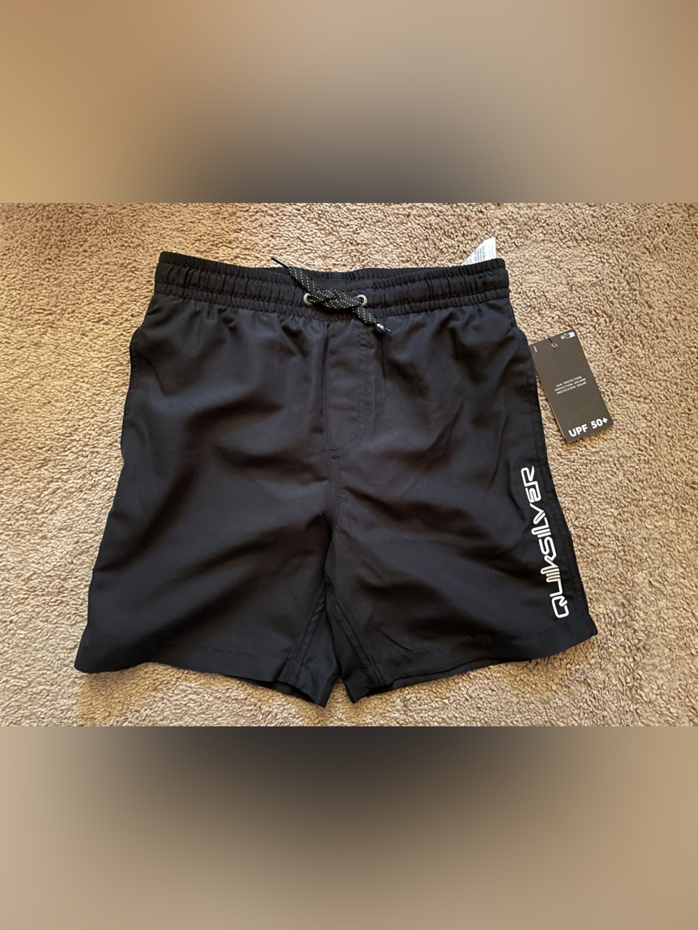 Quiksilver Boys Athletic Swim Shorts M 10/12 UPF 50+